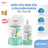 Nước Rửa Bình Sữa Và Phụ Kiện Pigeon Gốc Thực Vật