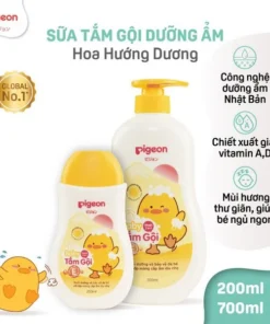 Sữa Tắm Gội Hoa Hướng Dương Pigeon